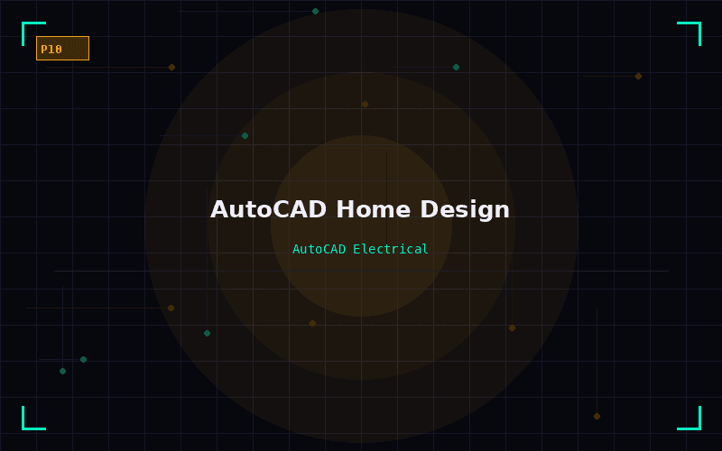 AutoCAD Home Design - Academic project by Hashin Israq