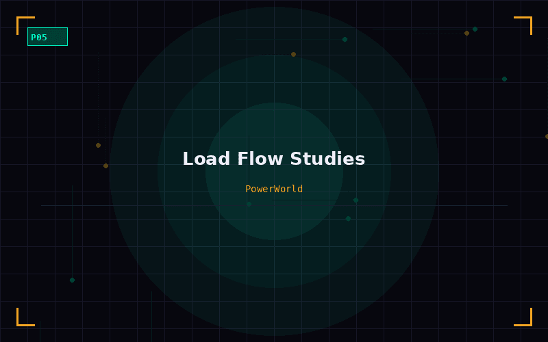 Load Flow Studies - Academic project by Hashin Israq